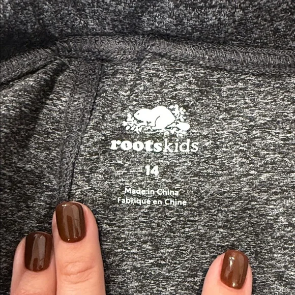 Roots Charcoal Athletic Shorts - Picture 2 of 3